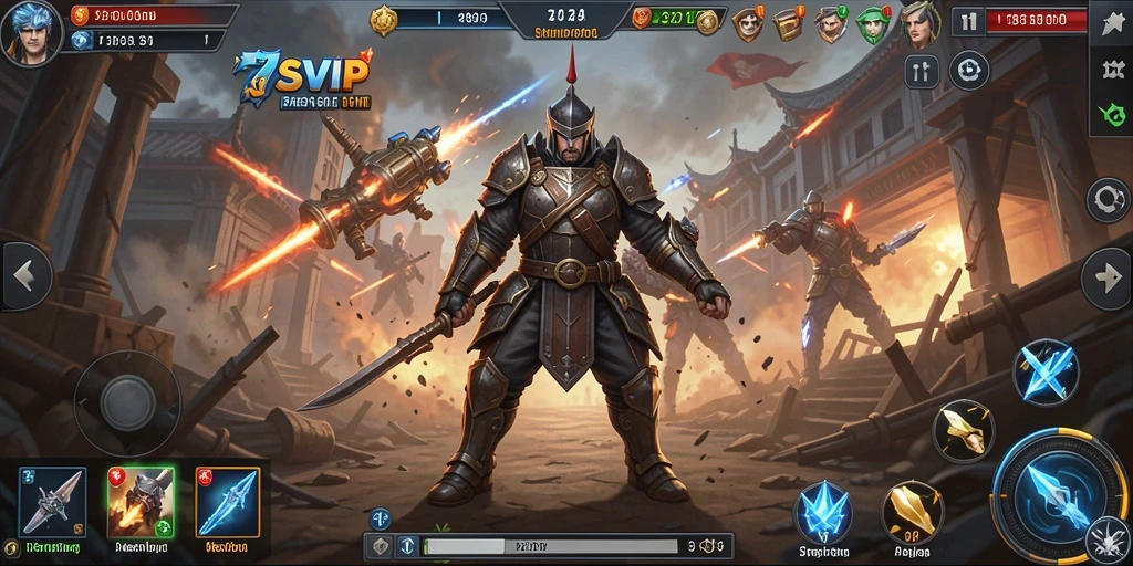 Tampilan gameplay <strong>7SVIP</strong> dengan strategi yang mendalam.