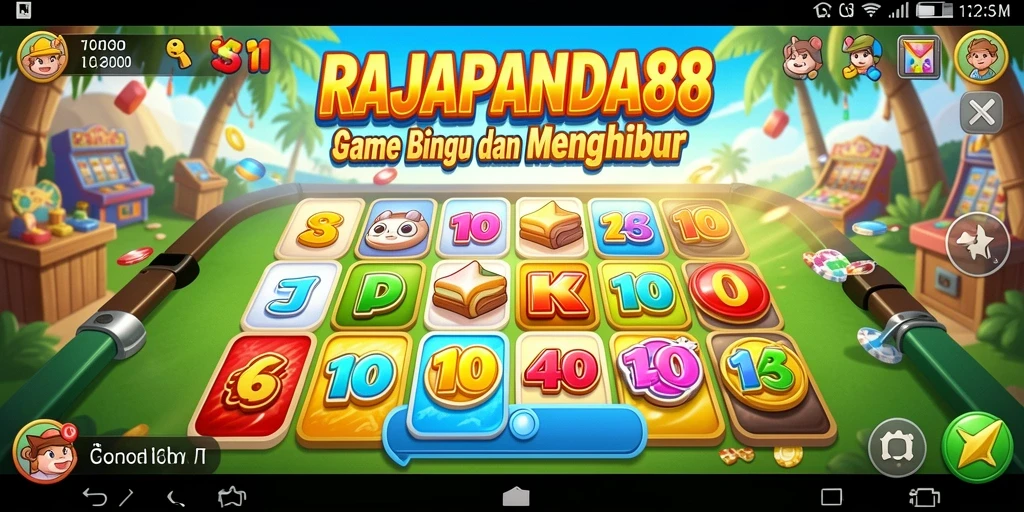 Tampilan gameplay Bingo yang seru dan interaktif.