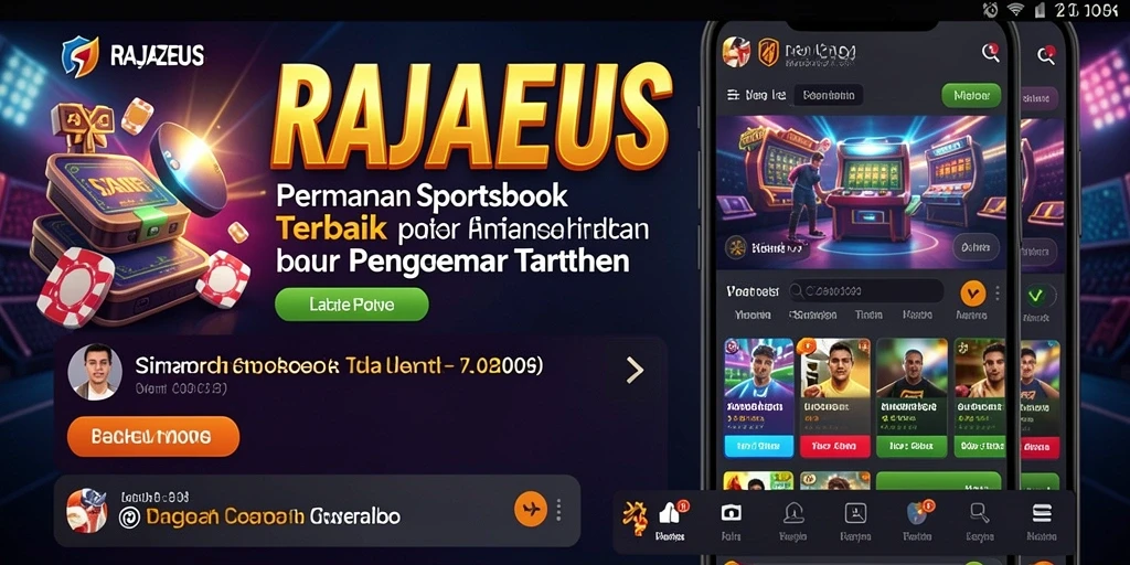 Tampilan screenshot dari gameplay sportsbook RAJAZEUS yang menarik.